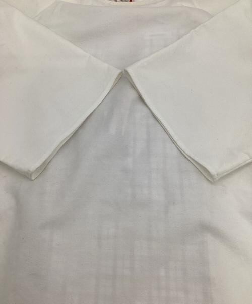 Thom Browne（トムブラウン）Thom Browne (トムブラウン) 半袖ブラウス ホワイト サイズ:36の古着・服飾アイテム