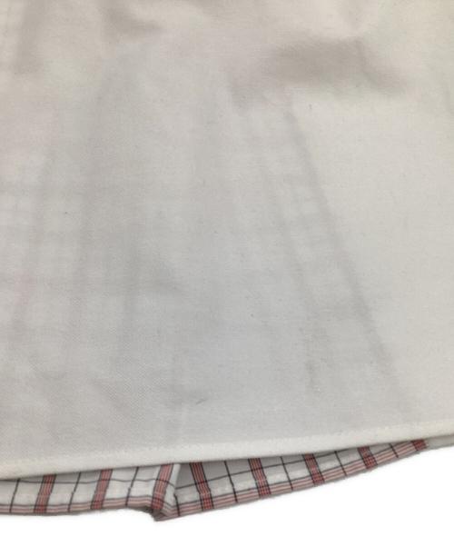 Thom Browne（トムブラウン）Thom Browne (トムブラウン) 半袖ブラウス ホワイト サイズ:36の古着・服飾アイテム