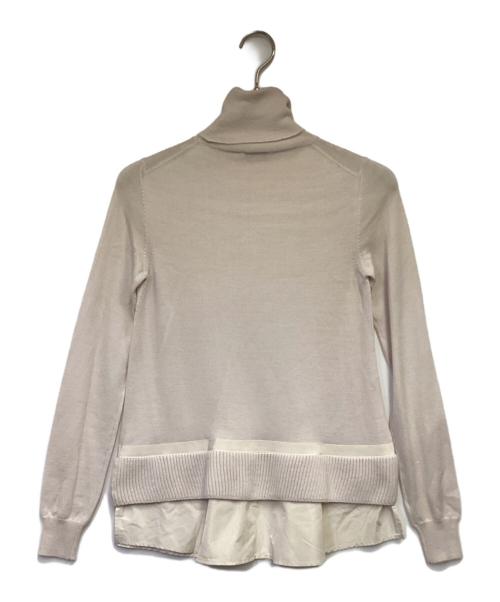 MONCLER（モンクレール）MONCLER (モンクレール) MAGLIONE TRICOT CICLISTA（マッリオーネ トリコット チクリスタ）ニット アイボリー サイズ:XSの古着・服飾アイテム