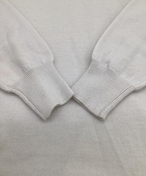 MONCLER（モンクレール）MONCLER (モンクレール) MAGLIONE TRICOT CICLISTA（マッリオーネ トリコット チクリスタ）ニット アイボリー サイズ:XSの古着・服飾アイテム