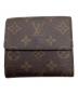 LOUIS VUITTON (ルイ ヴィトン) モノグラム ポルトモネ・ビエ カルトクレディ：7000円