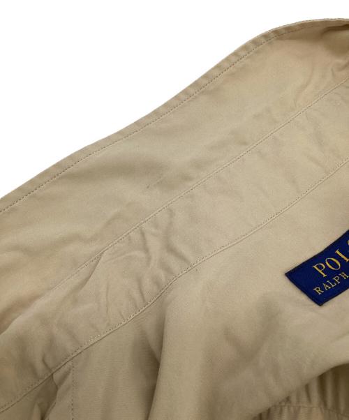 POLO RALPH LAUREN（ポロ・ラルフローレン）POLO RALPH LAUREN (ポロ・ラルフローレン) ティアードシャツコットンドレス ベージュ サイズ:6の古着・服飾アイテム