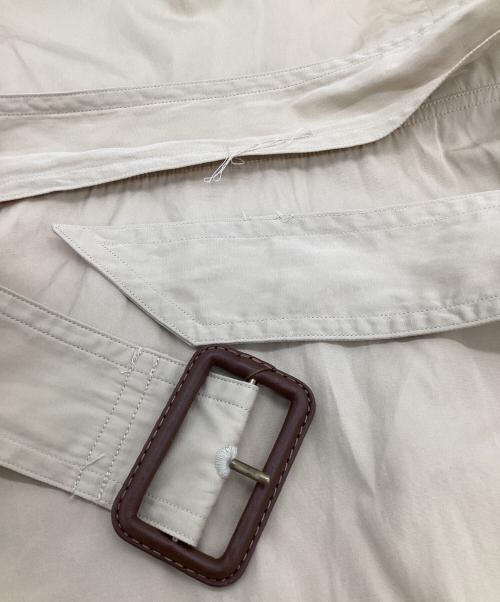 POLO RALPH LAUREN（ポロ・ラルフローレン）POLO RALPH LAUREN (ポロ・ラルフローレン) ティアードシャツコットンドレス ベージュ サイズ:6の古着・服飾アイテム