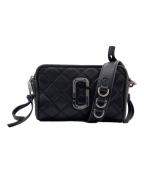 MARC JACOBSマークジェイコブス）の古着「THE QUILTED SOFTSHOT 21（ザ キルテッド ソフトショット 21）ショルダーバッグ」｜ブラック