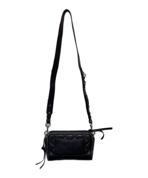 MARC JACOBS（マークジェイコブス）MARC JACOBS (マークジェイコブス) THE QUILTED SOFTSHOT 21（ザ キルテッド ソフトショット 21）ショルダーバッグ ブラックの古着・服飾アイテム
