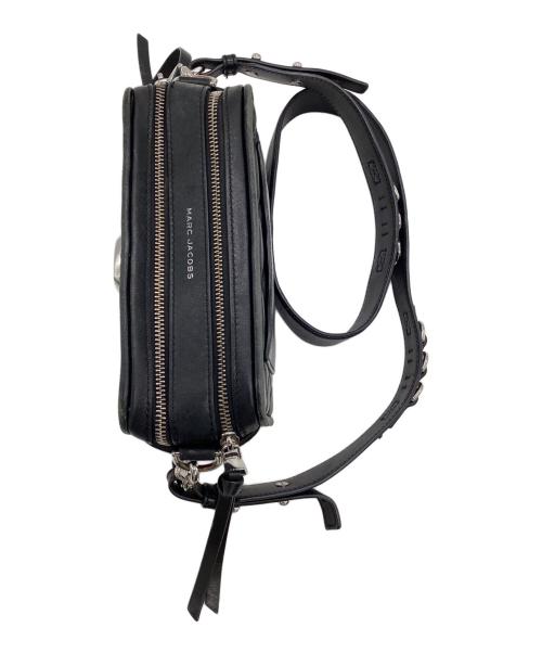 MARC JACOBS（マークジェイコブス）MARC JACOBS (マークジェイコブス) THE QUILTED SOFTSHOT 21（ザ キルテッド ソフトショット 21）ショルダーバッグ ブラックの古着・服飾アイテム