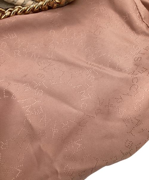 STELLA McCARTNEY（ステラマッカートニー）STELLA McCARTNEY (ステラマッカートニー) ファラベラ ミニ トートバッグ ベージュ×ゴールドの古着・服飾アイテム