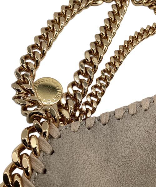 STELLA McCARTNEY（ステラマッカートニー）STELLA McCARTNEY (ステラマッカートニー) ファラベラ ミニ トートバッグ ベージュ×ゴールドの古着・服飾アイテム