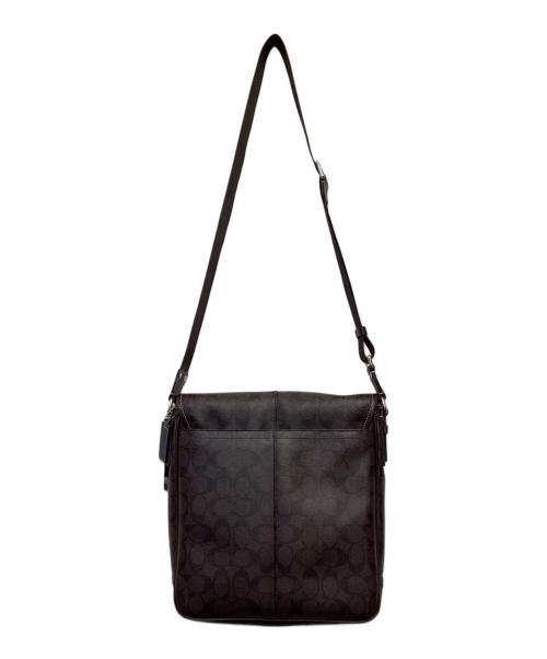 COACH（コーチ）COACH (コーチ) シグネチャー ショルダーバッグ ブラウンの古着・服飾アイテム