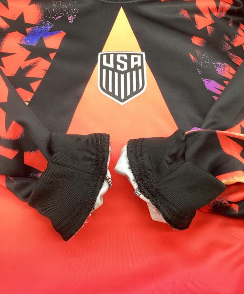NIKE（ナイキ）NIKE (ナイキ) USA Authentic Goalkeeper（アメリカ オーセンティックゴールキーパー） レッド サイズ:Mの古着・服飾アイテム