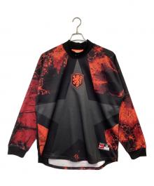 NIKE（ナイキ）の古着「Netherlands Authentic Goalkeeper（オランダ オーセンティック ゴールキーパー）」｜ブラック×レッド
