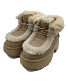 UGG（アグ）の古着「Esmee Lace Up（エスミー レースアップ） 」｜ベージュ