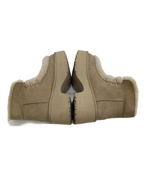 UGG（アグ）UGG (アグ) Esmee Lace Up（エスミー レースアップ）  ベージュ サイズ:22㎝の古着・服飾アイテム