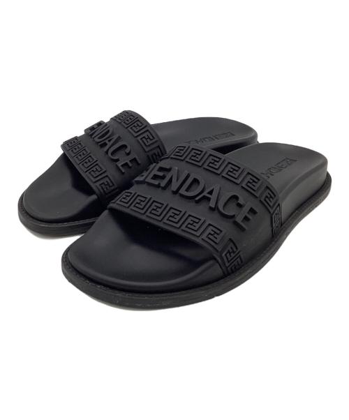FENDI（フェンディ）FENDI (フェンディ) VERSACE (ヴェルサーチェ) FENDACE サンダル ブラック サイズ:36の古着・服飾アイテム