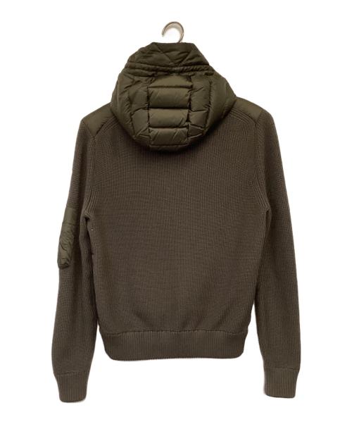 MONCLER（モンクレール）MONCLER (モンクレール) MAGLIONE TRICOT CARDIGAN（マリオーネ トリコ カーディガン） カーキ サイズ:Mの古着・服飾アイテム