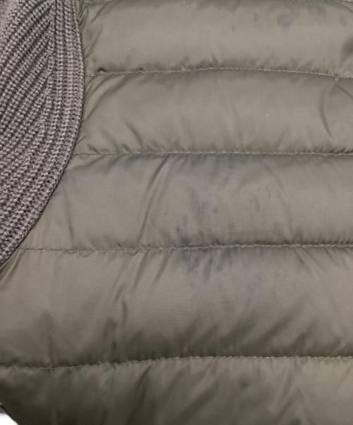 MONCLER（モンクレール）MONCLER (モンクレール) MAGLIONE TRICOT CARDIGAN（マリオーネ トリコ カーディガン） カーキ サイズ:Mの古着・服飾アイテム