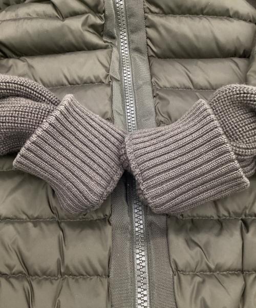 MONCLER（モンクレール）MONCLER (モンクレール) MAGLIONE TRICOT CARDIGAN（マリオーネ トリコ カーディガン） カーキ サイズ:Mの古着・服飾アイテム