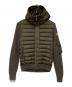 MONCLER（モンクレール）の古着「MAGLIONE TRICOT CARDIGAN（マリオーネ トリコ カーディガン）」｜カーキ