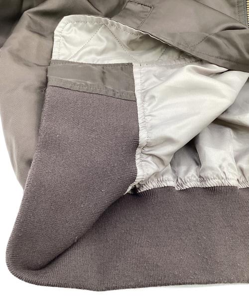 JOURNAL STANDARD（ジャーナルスタンダード）JOURNAL STANDARD (ジャーナルスタンダード) 洗える ダブルジップMA-1 ブラウン サイズ:Fの古着・服飾アイテム
