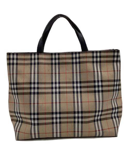 BURBERRY LONDON（バーバリーロンドン）BURBERRY LONDON (バーバリーロンドン) ハンドバッグ ベージュの古着・服飾アイテム