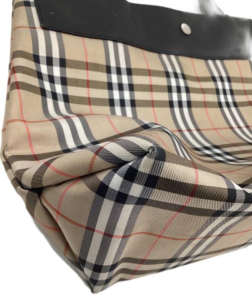 BURBERRY LONDON（バーバリーロンドン）BURBERRY LONDON (バーバリーロンドン) ハンドバッグ ベージュの古着・服飾アイテム