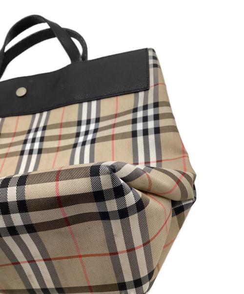 BURBERRY LONDON（バーバリーロンドン）BURBERRY LONDON (バーバリーロンドン) ハンドバッグ ベージュの古着・服飾アイテム