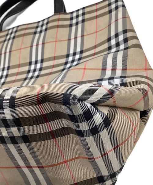 BURBERRY LONDON（バーバリーロンドン）BURBERRY LONDON (バーバリーロンドン) ハンドバッグ ベージュの古着・服飾アイテム