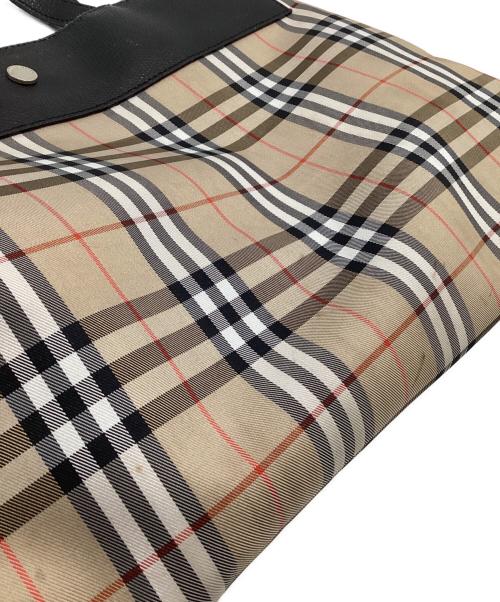 BURBERRY LONDON（バーバリーロンドン）BURBERRY LONDON (バーバリーロンドン) ハンドバッグ ベージュの古着・服飾アイテム