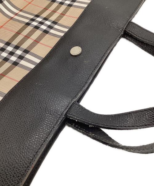 BURBERRY LONDON（バーバリーロンドン）BURBERRY LONDON (バーバリーロンドン) ハンドバッグ ベージュの古着・服飾アイテム