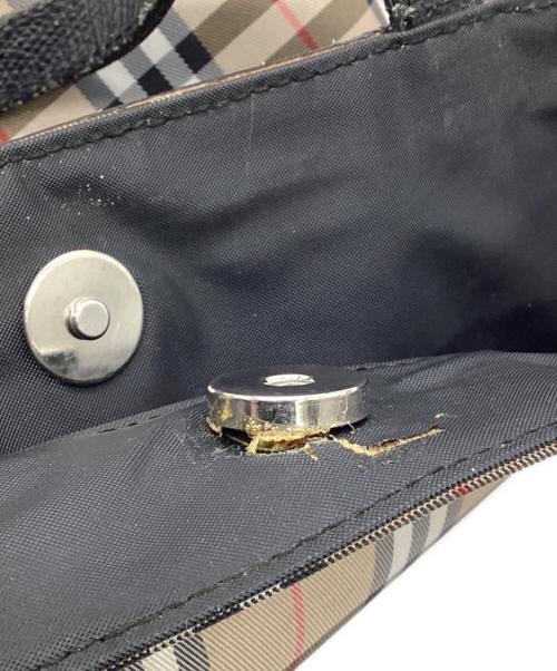 BURBERRY LONDON（バーバリーロンドン）BURBERRY LONDON (バーバリーロンドン) ハンドバッグ ベージュの古着・服飾アイテム
