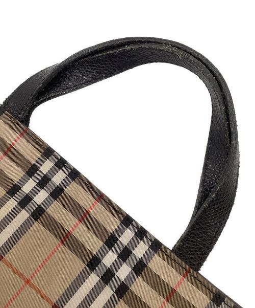 BURBERRY LONDON（バーバリーロンドン）BURBERRY LONDON (バーバリーロンドン) ハンドバッグ ベージュの古着・服飾アイテム