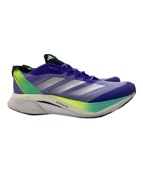 adidas（アディダス）adidas (アディダス) ADIZERO BOSTON 12（アディ ゼロボストン 12）ランニングシューズ パープル サイズ:26.5㎝の古着・服飾アイテム