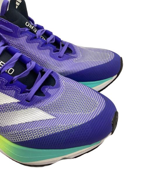 adidas（アディダス）adidas (アディダス) ADIZERO BOSTON 12（アディ ゼロボストン 12）ランニングシューズ パープル サイズ:26.5㎝の古着・服飾アイテム