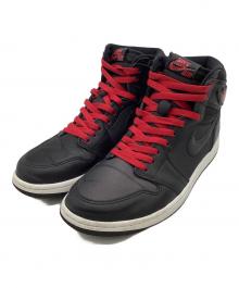 NIKE（ナイキ）の古着「AIR JORDAN 1 RETRO HIGH OG（エア ジョーダン 1 レトロ ハイ OG）」｜ブラック×レッド