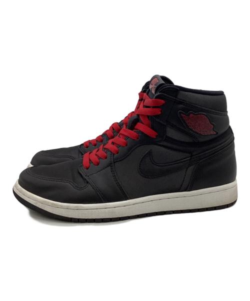 NIKE（ナイキ）NIKE (ナイキ) AIR JORDAN 1 RETRO HIGH OG（エア ジョーダン 1 レトロ ハイ OG） ブラック×レッド サイズ:US8の古着・服飾アイテム
