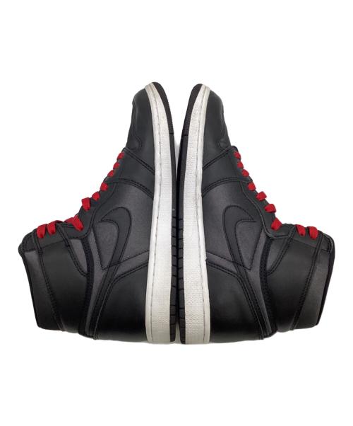 NIKE（ナイキ）NIKE (ナイキ) AIR JORDAN 1 RETRO HIGH OG（エア ジョーダン 1 レトロ ハイ OG） ブラック×レッド サイズ:US8の古着・服飾アイテム