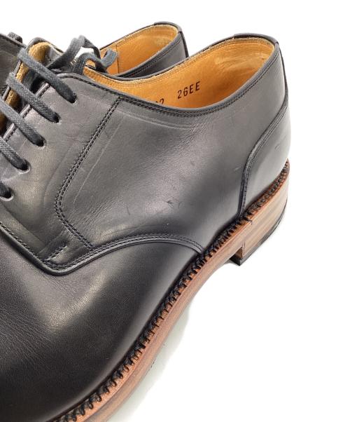 SCOTCH GRAIN（スコッチグレイン）SCOTCH GRAIN (スコッチグレイン) ストレートチップシューズ ブラック サイズ:26EEの古着・服飾アイテム
