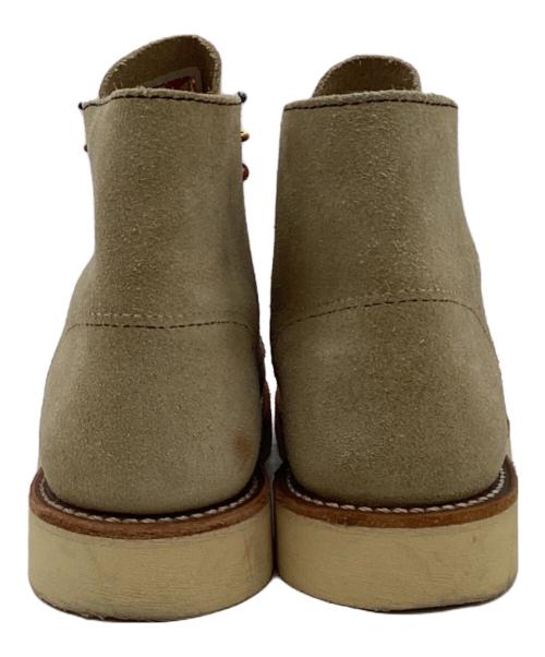 RED WING（レッドウィング）RED WING (レッドウィング) 6インチ クラシックラウンド ブーツ ベージュ サイズ:US4の古着・服飾アイテム