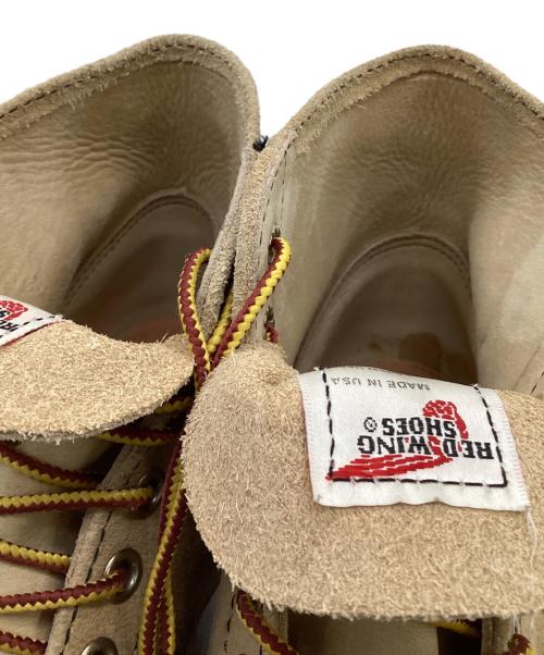 RED WING（レッドウィング）RED WING (レッドウィング) 6インチ クラシックラウンド ブーツ ベージュ サイズ:US4の古着・服飾アイテム