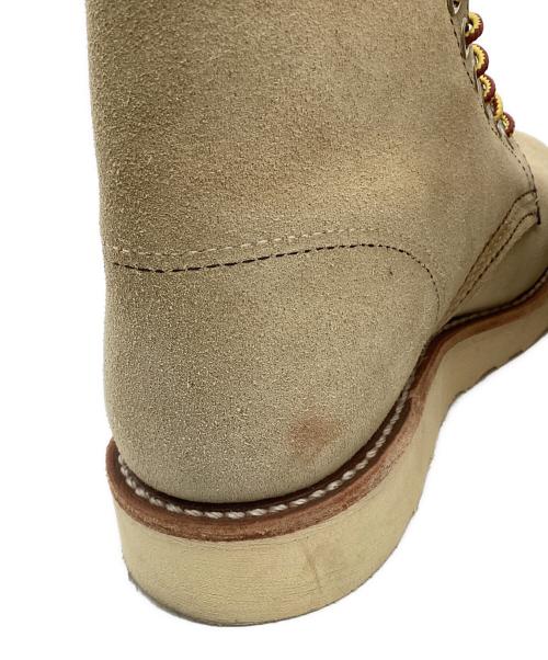 RED WING（レッドウィング）RED WING (レッドウィング) 6インチ クラシックラウンド ブーツ ベージュ サイズ:US4の古着・服飾アイテム
