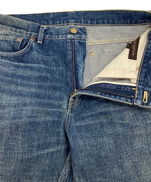 LOUIS VUITTON（ルイ ヴィトン）LOUIS VUITTON (ルイ ヴィトン) デニムパンツ ブルー サイズ:33（実寸値要確認）の古着・服飾アイテム
