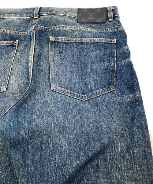 LOUIS VUITTON（ルイ ヴィトン）LOUIS VUITTON (ルイ ヴィトン) デニムパンツ ブルー サイズ:33（実寸値要確認）の古着・服飾アイテム