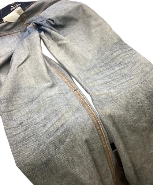 DOLCE & GABBANA（ドルチェ＆ガッバーナ）DOLCE & GABBANA (ドルチェ＆ガッバーナ) デニムパンツ インディゴ サイズ:50の古着・服飾アイテム