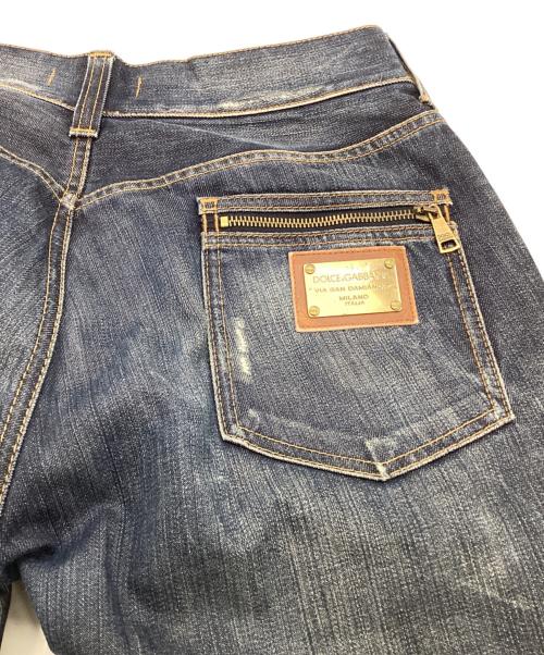 DOLCE & GABBANA（ドルチェ＆ガッバーナ）DOLCE & GABBANA (ドルチェ＆ガッバーナ) デニムパンツ インディゴ サイズ:50の古着・服飾アイテム