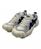 Onitsuka Tigerオニツカタイガー）の古着「DENTIGRE LS スニーカー」｜アイボリー×ネイビー