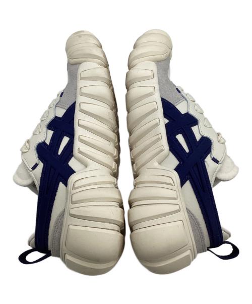 Onitsuka Tiger（オニツカタイガー）Onitsuka Tiger (オニツカタイガー) DENTIGRE LS スニーカー アイボリー×ネイビー サイズ:25㎝の古着・服飾アイテム