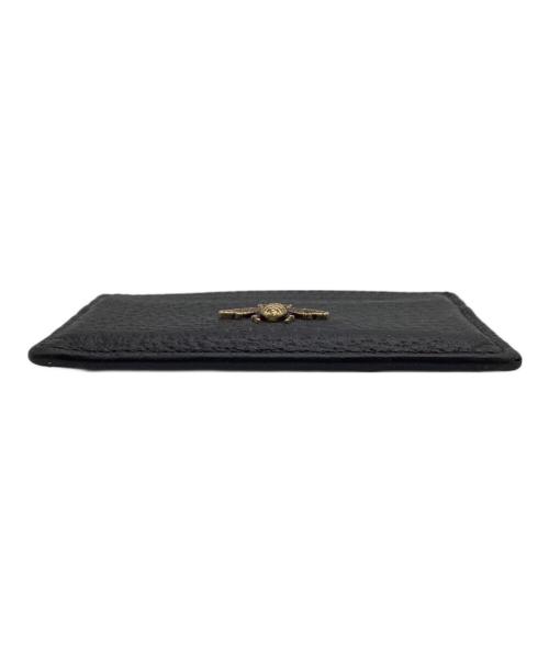 GUCCI（グッチ）GUCCI (グッチ) アニマリエ メタルビー カードケース ブラックの古着・服飾アイテム