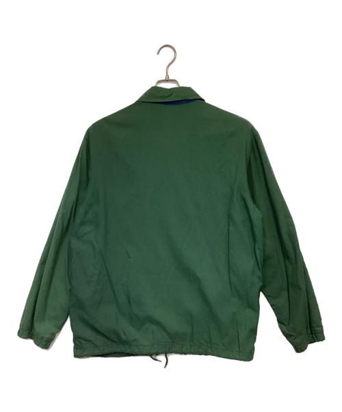 Polo by RalphLauren（ポロ バイ ラルフローレン）Polo by RalphLauren (ポロ バイ ラルフローレン) コーチジャケット グリーン サイズ:S（実寸値要確認）の古着・服飾アイテム