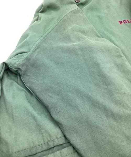 Polo by RalphLauren（ポロ バイ ラルフローレン）Polo by RalphLauren (ポロ バイ ラルフローレン) コーチジャケット グリーン サイズ:S（実寸値要確認）の古着・服飾アイテム