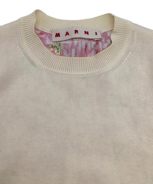MARNI（マルニ）MARNI (マルニ) ノースリーブニット ベージュ サイズ:36の古着・服飾アイテム